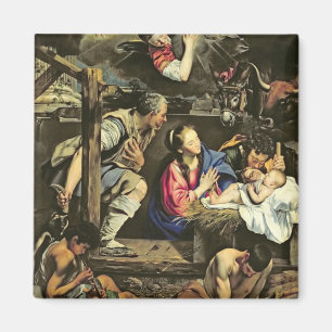 Imán La adoración de los pastores, 1612 (aceite en