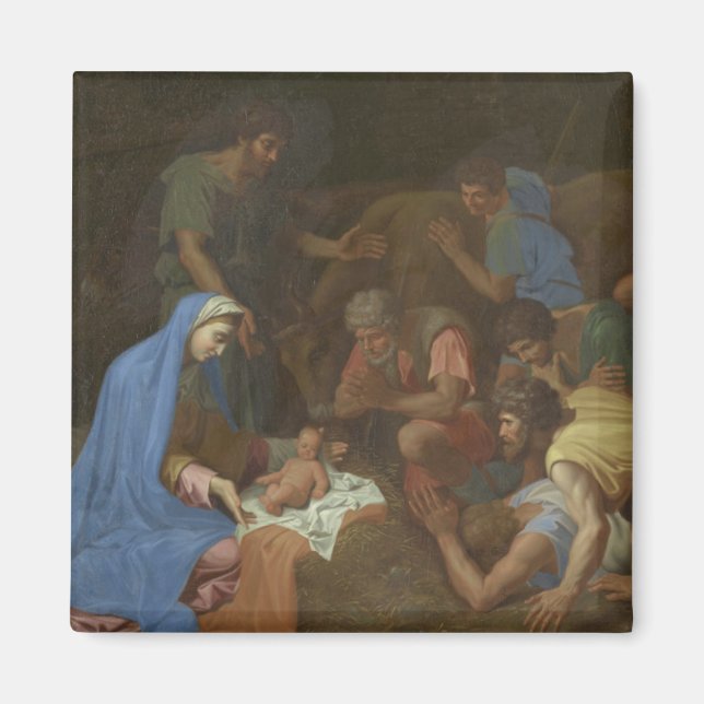 Imán La Adoración de los Pastores alrededor de 1653 (Frente)