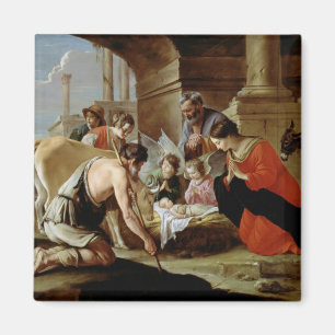 Imán La adoración de los pastores, c.1638