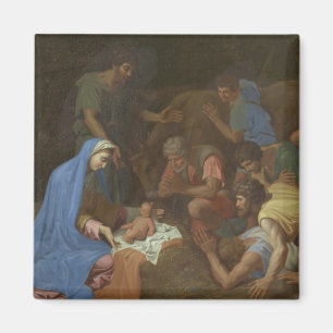 Imán La adoración de los pastores circa 1653