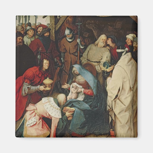 Imán La Adoración de los Reyes, 1564 (Frente)