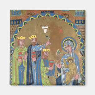 Imán La adoración de unos de los reyes magos, c.1189