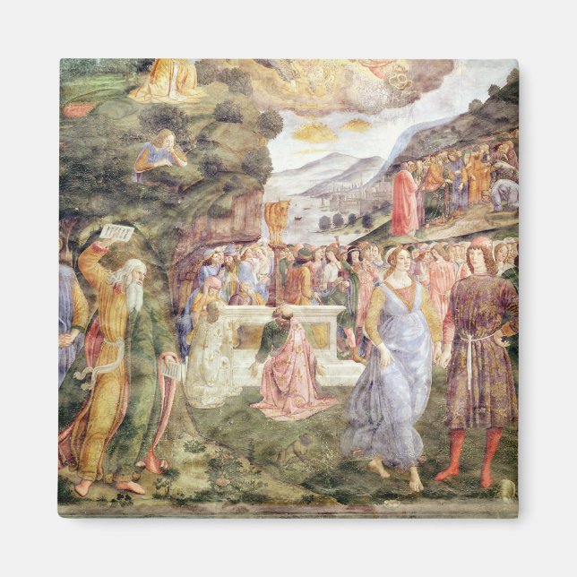 Imán La adoración del becerro dorado (Frente)