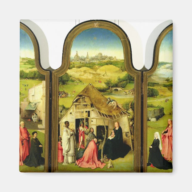 Imán La adoración del Magi, 1510 (Frente)