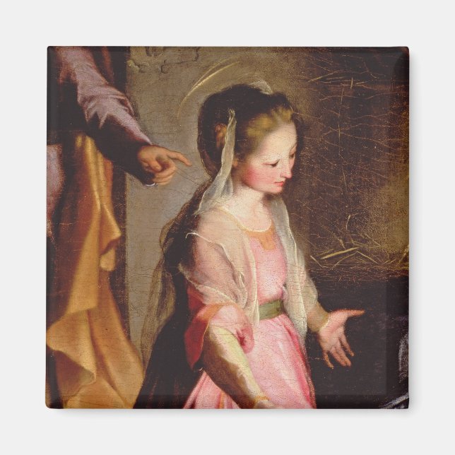 Imán La Adoración del Niño, 1597 (Frente)