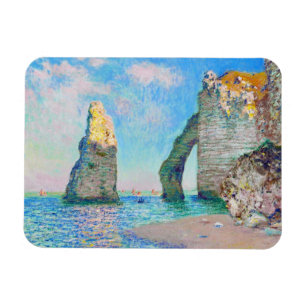Imán La aguja y el Porte Claude Monet d'Aval de la roca