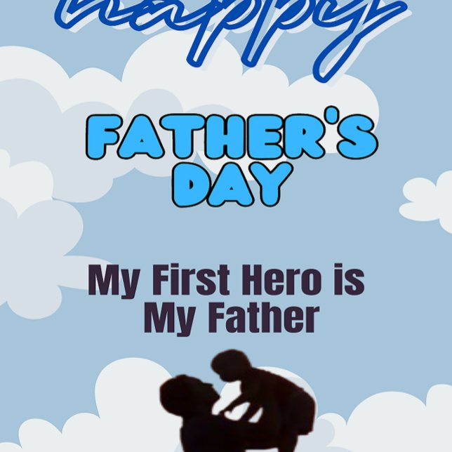 Imán La alegría de mamá (Happy Father's Day Invitation )