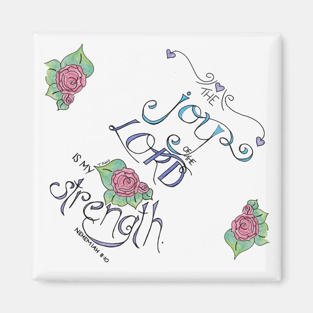 Imán la alegría del Señor (Frente)