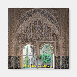 Imán La Alhambra. Fragmento del diseño