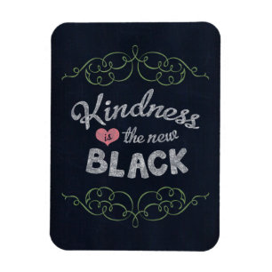 Imán La amabilidad es la nuevo inspiradora negro