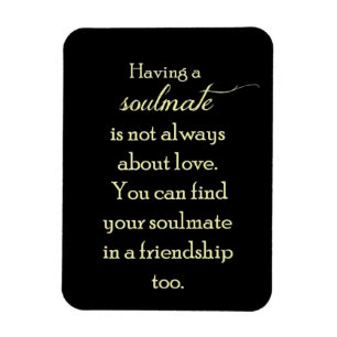 IMÁN LA AMISTAD SOULMATES CITA EXPRESIONES DICIENDO TRU