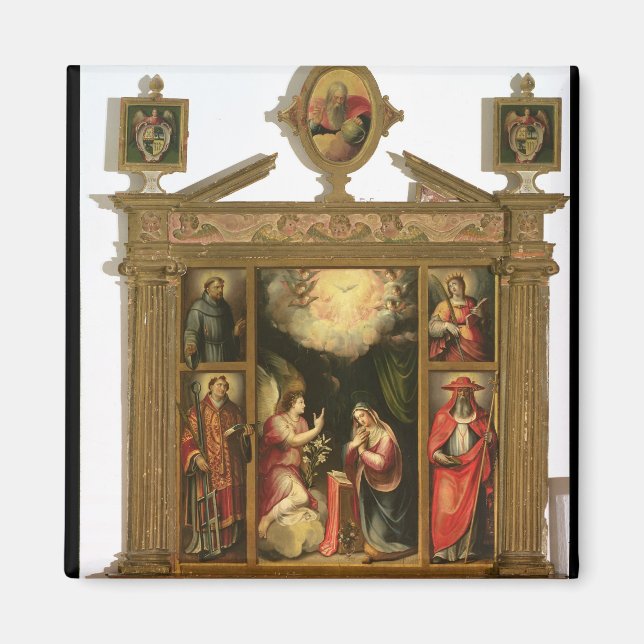 Imán La Anunciación, 1581 (Frente)