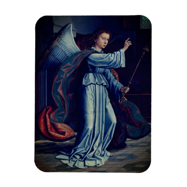Imán La Anunciación - de Gerard David, 1506 (Vertical)