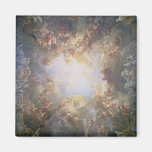 Imán La apoteosis de Hércules, del techo del Th