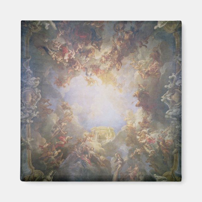 Imán La Apoteosis de Hércules, desde el techo de The (Frente)