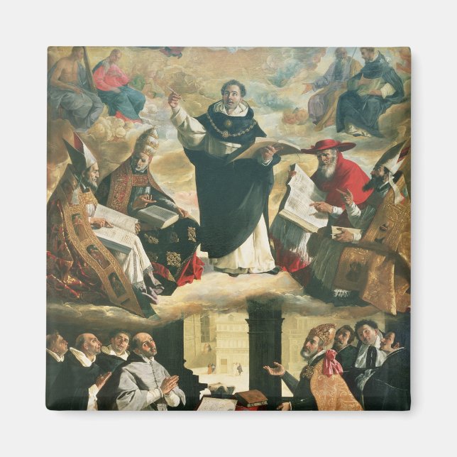Imán La apoteosis de Santo Tomás de Aquinas, 1631 (Frente)