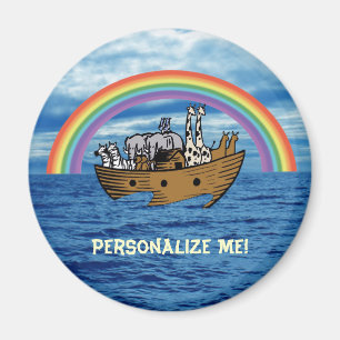 Imán La arca y el arco iris de Noah