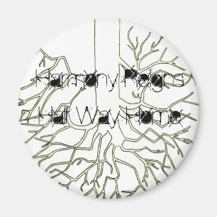 Imán La armonía reina, imanes de media vía para el hoga