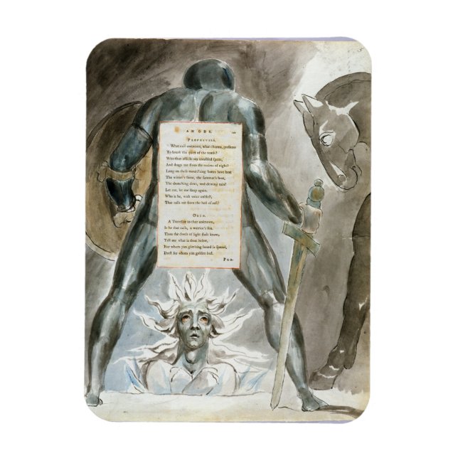Imán 'La ascendencia de Odin', diseño 81 de 'Los poemas (Vertical)