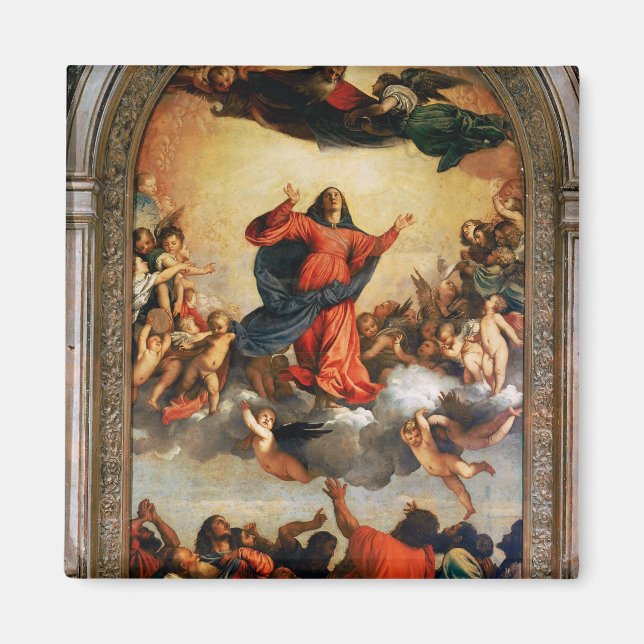 Imán La asunción de la Virgen, 1516-18 (Frente)