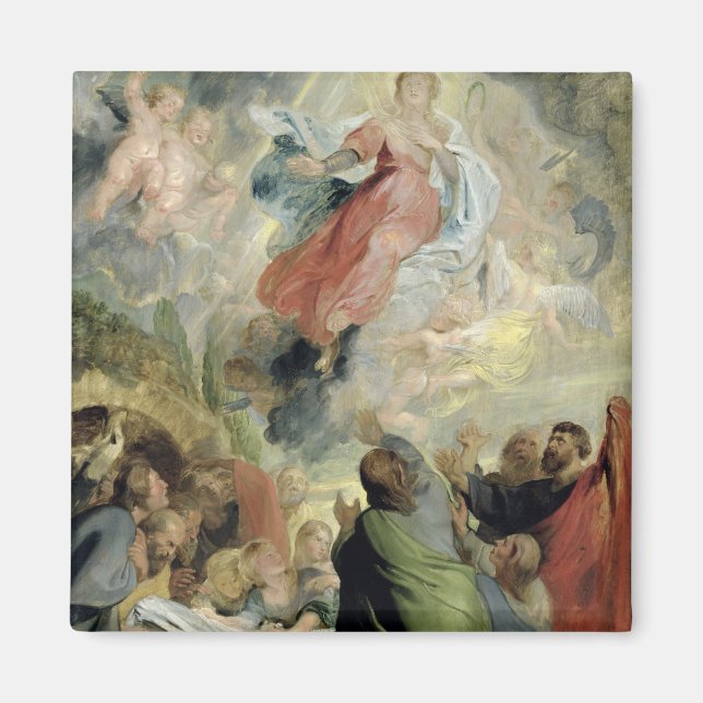 Imán La asunción de la Virgen María (Frente)