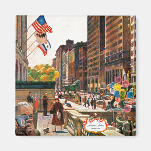 Imán La avenida de Michigan, Chicago de Juan vacila