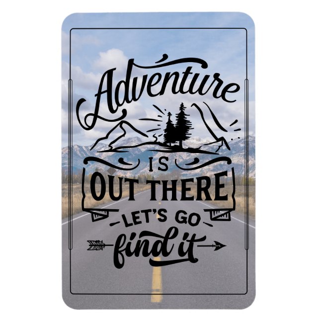 Imán La aventura está ahí fuera (Vertical)