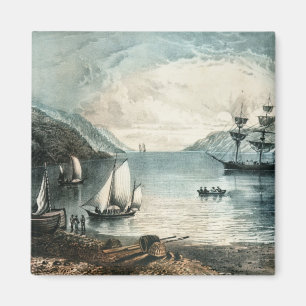 Imán La bahía de Annapolis, c.1880