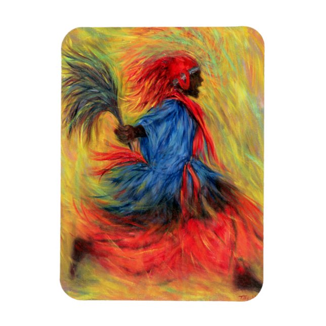 Imán La bailarina de 1998 (Vertical)