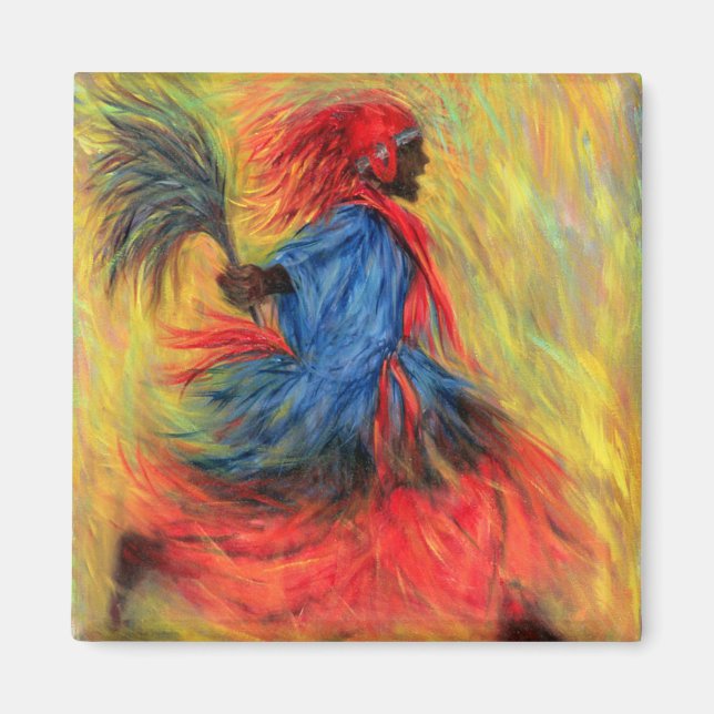 Imán La bailarina de 1998 (Frente)