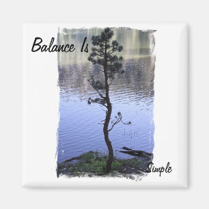 Imán La balanza es simple