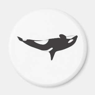 Imán La ballena al revés