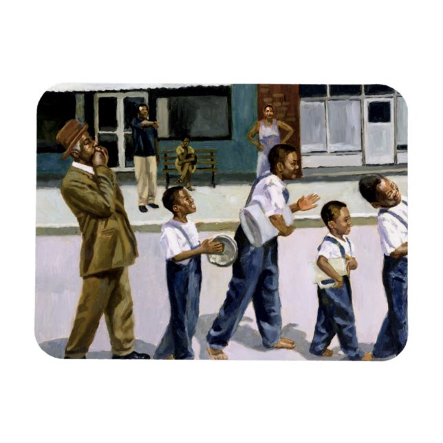 Imán La Banda de Marcha 2000 (Horizontal)