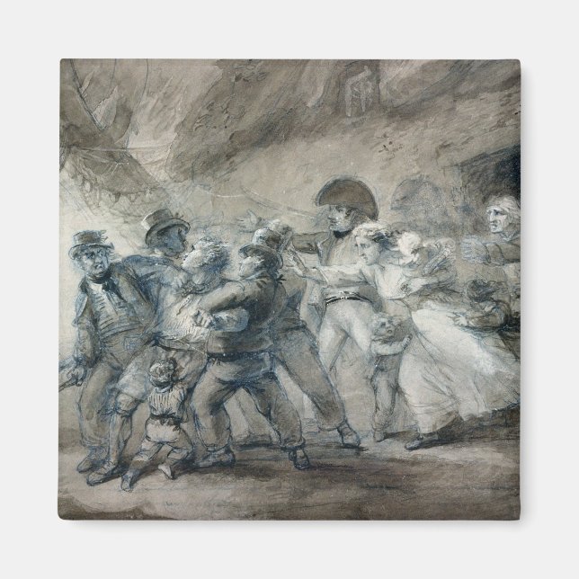 Imán La banda de prensa (Frente)