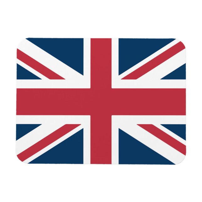 Imán La bandera británica Union Jack (Horizontal)