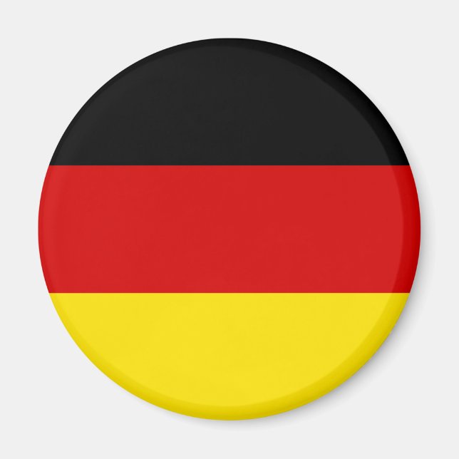 Imán La bandera de Alemania (Frente)
