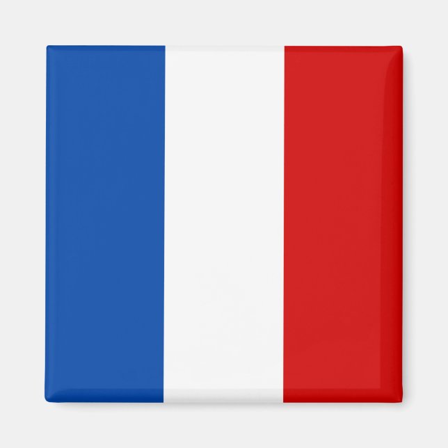 Imán La bandera de Francia (Frente)