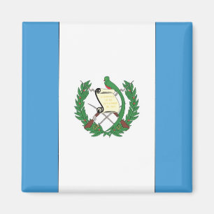 Imán La bandera de Guatemala