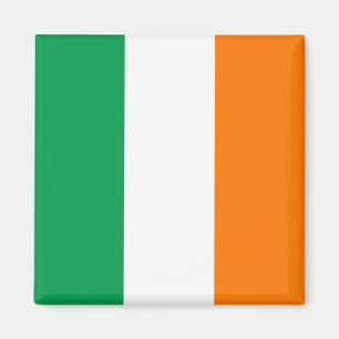 Imán La bandera de Irlanda, el tricolor irlandés