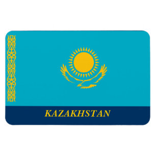 Imán La bandera de Kazajistán