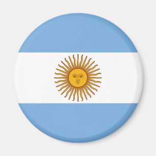 Imán La bandera de la Argentina