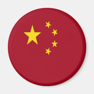 Imán La bandera de la República Popular China