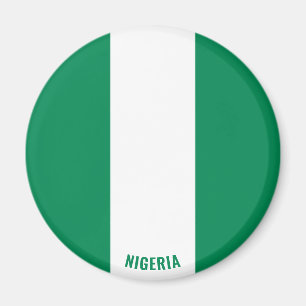 Imán La bandera de Nigeria cautiva al patriótico