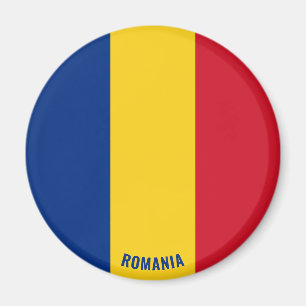 Imán La bandera de Rumania cautiva al patriótico