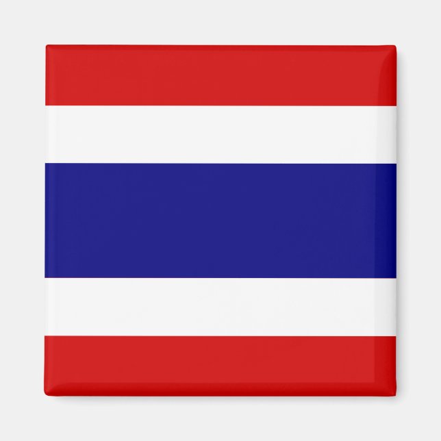 Imán La bandera de Tailandia (Frente)