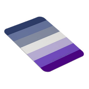 Imán La bandera del orgullo lésbico carnicero de Slippe