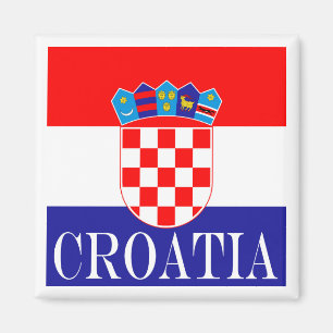 Imán La bandera nacional de Croacia Zastava Hrvatske