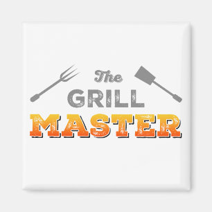 Imán La barbacoa del maestro de parrilladas
