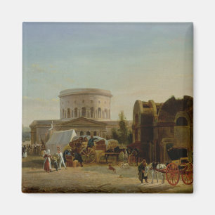 Imán La barrera en el La Villette