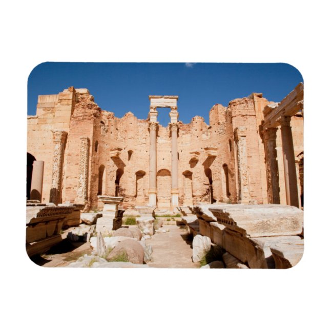 Imán La Basílica de Septimio Severo, Leptis Magna, Al K (Horizontal)